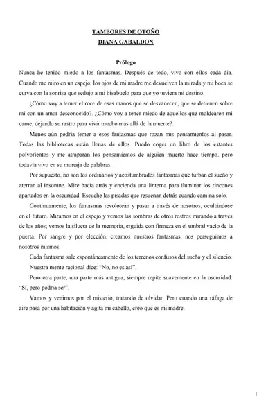 Portada del libro: 04 Tambores De OtoñO