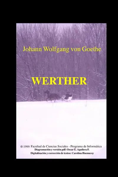 Portada del libro: Goethe Werther