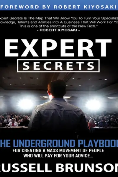 Portada del libro: Expert Secrets Rusell Brunson