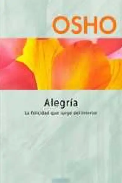 Portada del libro: Alegria Osho