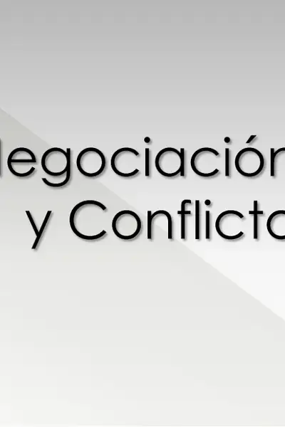 Portada del libro: 2 Negociacion Y Conflictos