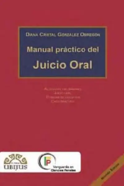 Portada del libro: 01 Manual Practico Del Juicio Oral 1