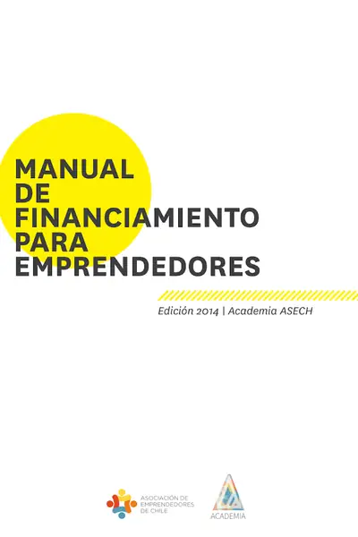 Portada del libro: Manual De Finananciamiento