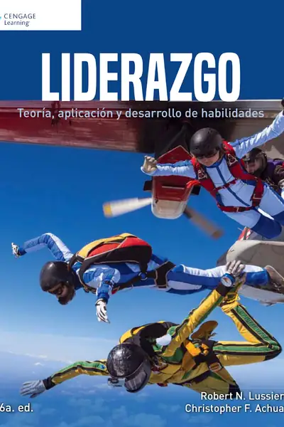Portada del libro: Liderazgo 6ta Edicion Robert N Lussier Librosvirtual
