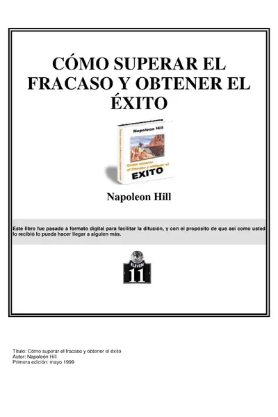 Portada del libro: CóMo Superar El Fracaso Y Obtener El éXito