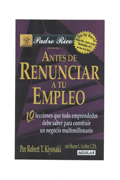 Portada del libro: Antes De Renunciar A Tu Empleo