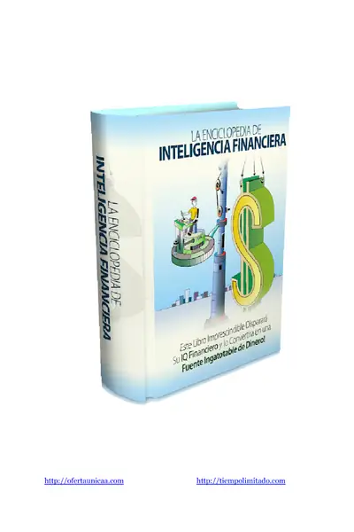 Portada del libro: Inteligencia Financiera