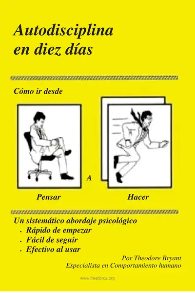 Portada del libro: Autodisciplina En Diez DíAs Theodorebryant