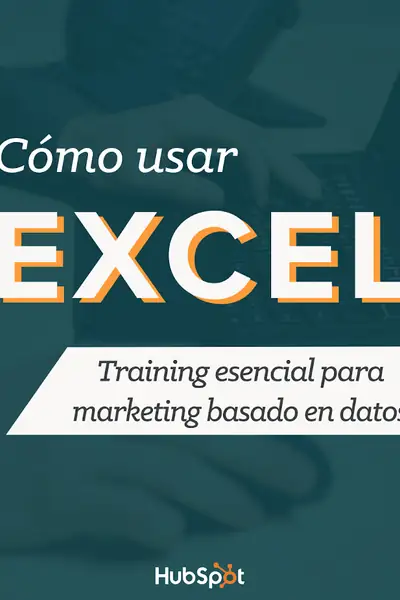 Portada del libro: Como Usar Excel Para Marketers