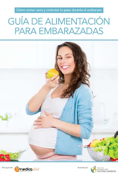 Portada del libro: Guia Alimentacion Embazaradas Medicadiet