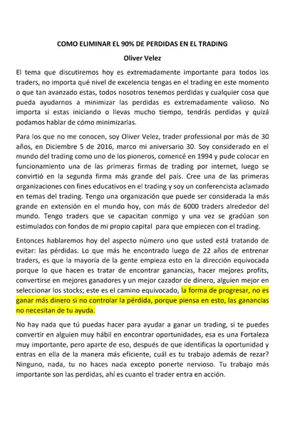 Portada del libro: Eliminar El 90 De Perdidas