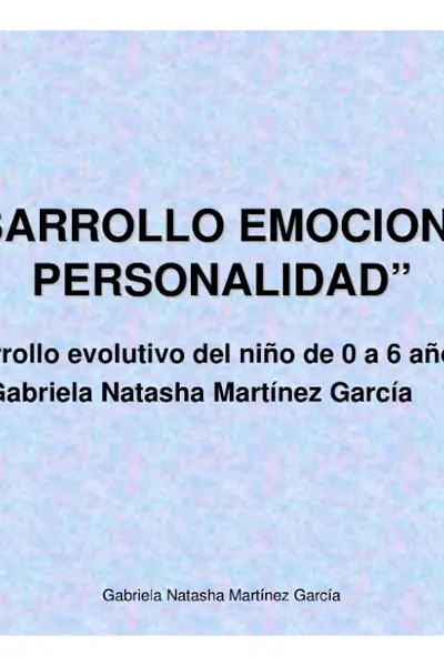 Portada del libro: Desarrollo Emocional Y Personalidad