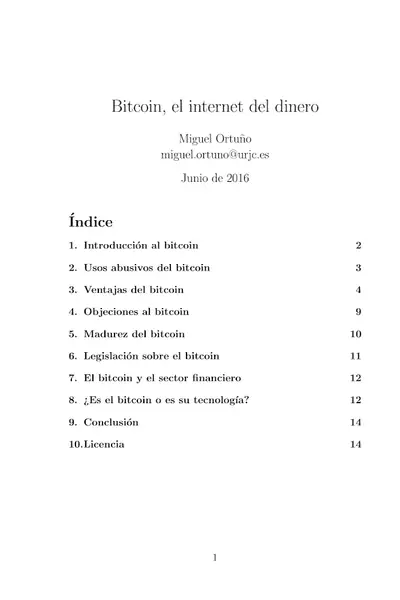 Portada del libro: Internet Del Dinero