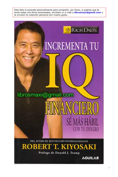 Portada del libro: Incrementa Tu Iq Financiero