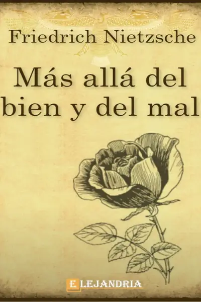 Portada del libro: Mas Alla Del Bien Y Del Mal Friedrich Nietzsche