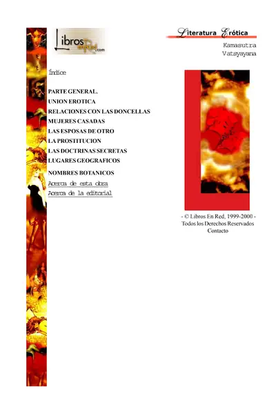 Portada del libro: Kamasutra El Arte De Amar Anonimo