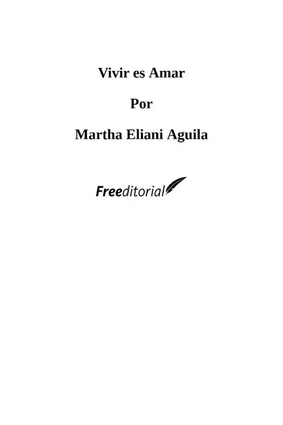 Portada del libro: Vivir Es Amar