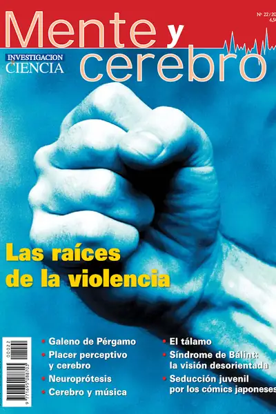 Portada del libro: Mente Y Cerebro 022 Las RaíCes De La Violencia