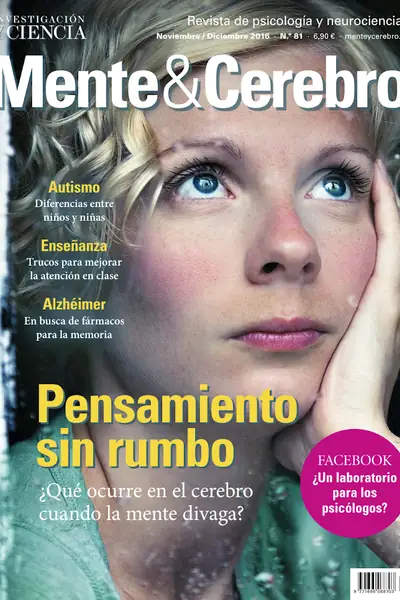 Portada del libro: Mente Y Cerebro 081 Pensamiento Sin Rumbo