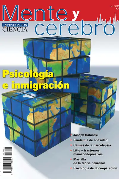 Portada del libro: Mente Y Cerebro 024 PsicologíA E InmigracióN