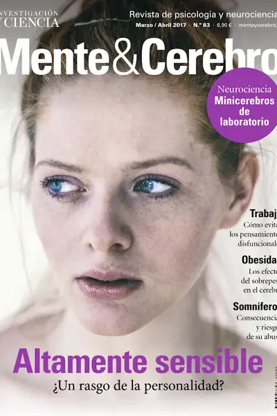 Portada del libro: Mente Y Cerebro 083 Altamente Sensible
