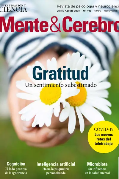 Portada del libro: Mente Y Cerebro 109 Gratitud