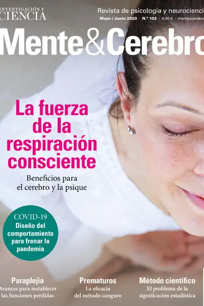 Portada del libro: Mente Y Cerebro 102 La Fuerza De La RespiracióN Consciente