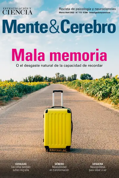 Portada del libro: Mente Y Cerebro 113 Mala Memoria