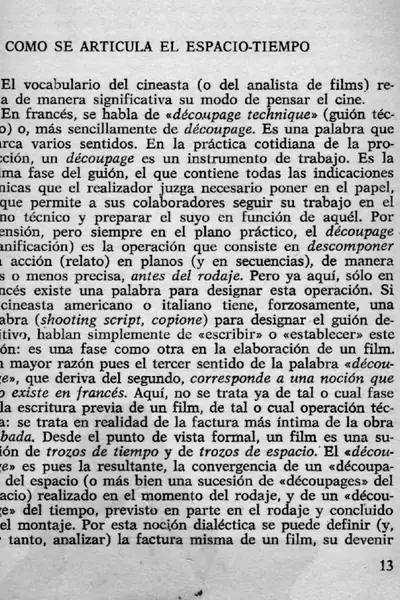 Portada del libro: Burch Praxis Del Cine Como Se Articula El Espacio Tiempo