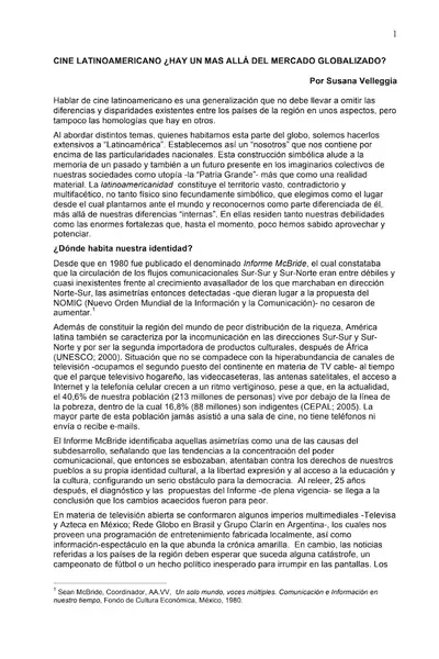 Portada del libro: Cine Latinoamericano Hay Un Mas Alla Del
