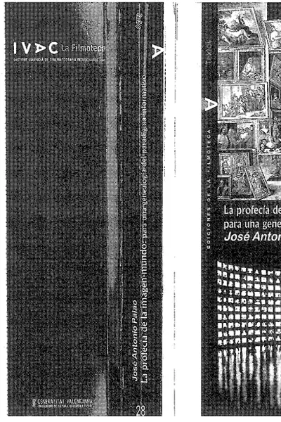 Portada del libro: La Profecia De La Imagen Mundo José Antonio Palao