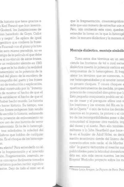Portada del libro: Ranciere Montaje DialéCtico Montaje SimbóLico