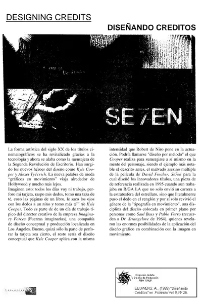 Portada del libro: DiseñAndo TíTulos Adam Eeuwens