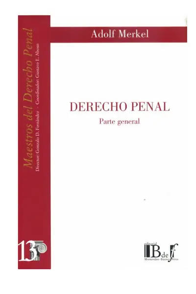 Portada del libro: Adolf Merkel