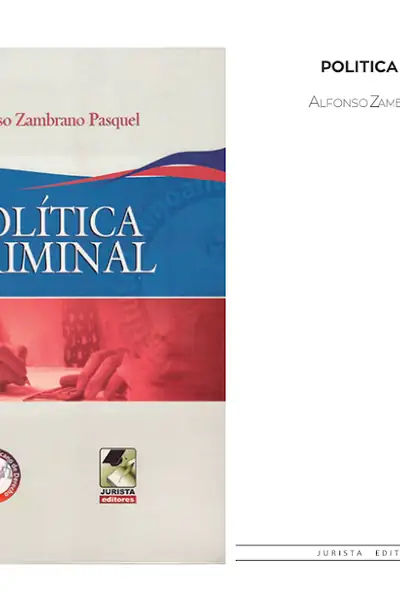 Portada del libro: Politica Criminal