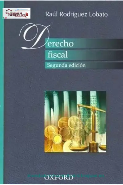 Portada del libro: 24 Derecho Fiscal Raul Rodriguez Lobato Cc