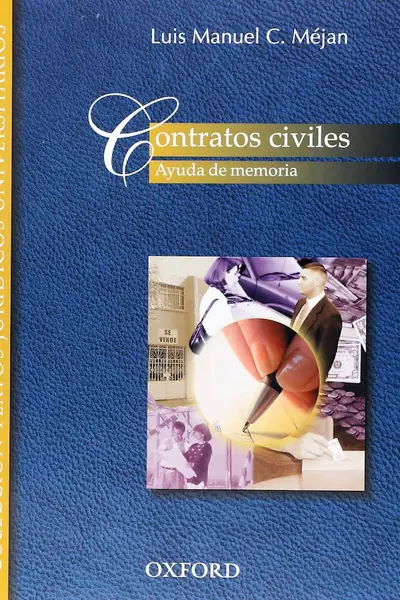 Portada del libro: 26 Contratos Civiles Luis Manuel Meja