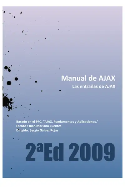 Portada del libro: Introduccionn Ajax