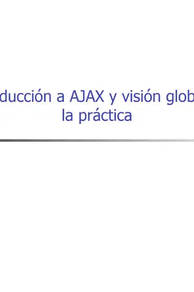 Portada del libro: Introduccionajaxypractica