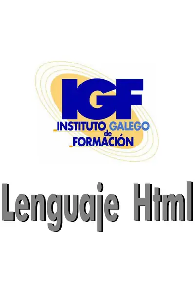 Portada del libro: Html El Lenguaje Html