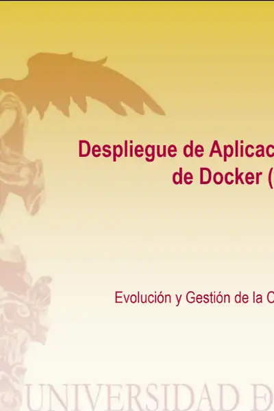 Portada del libro: Despliegue De Aplicaciones Taller De Docker