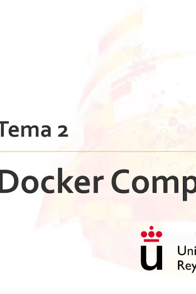 Portada del libro: Docker Tema 2 Docker Compose