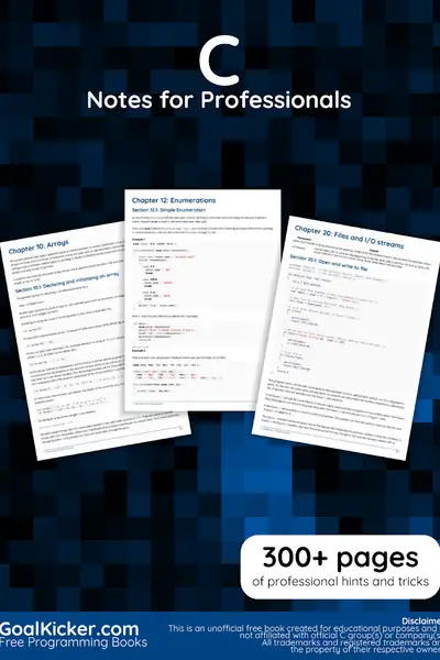 Portada del libro: Cnotesforprofessionals