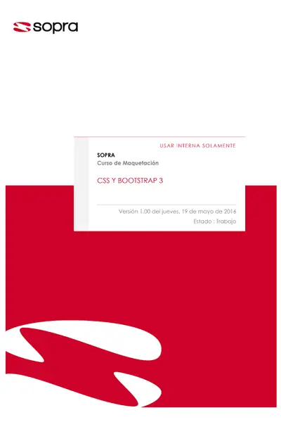 Portada del libro: Curso De Maquetacion Css Y Bootstrap
