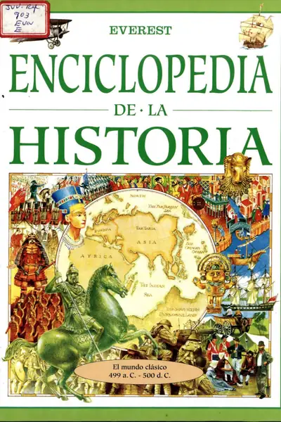 Portada del libro: Evans Charlotte Enciclopedia De La Historia Tomo 2 El Mundo Clasico 499 Ac 500 Dc