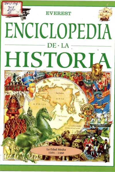 Portada del libro: Evans Charlotte Enciclopedia De La Historia Tomo 4 La Edad Media 1101 1460