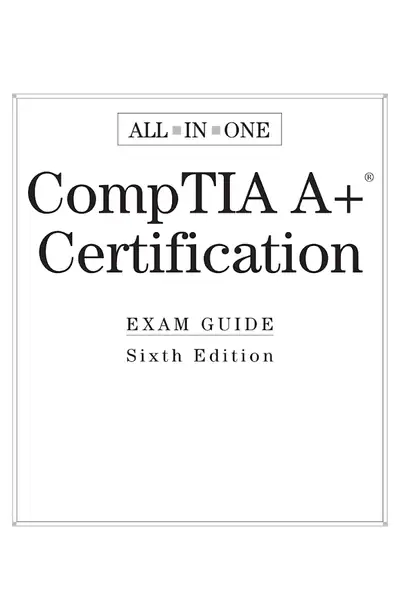 Portada del libro: A+ All In One