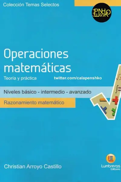Portada del libro: Operaciones MatemáTicas