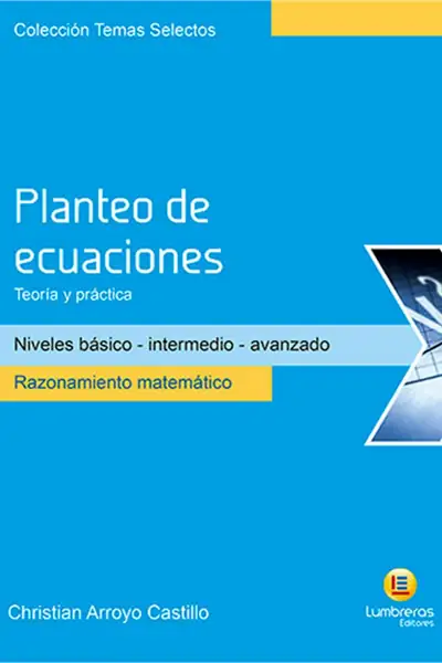Portada del libro: Planteo De Ecuaciones
