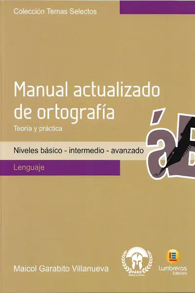 Portada del libro: Manual De OrtografíA Lumbreras
